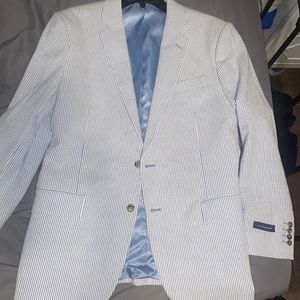 Pin Striped Cotton Sport Coat